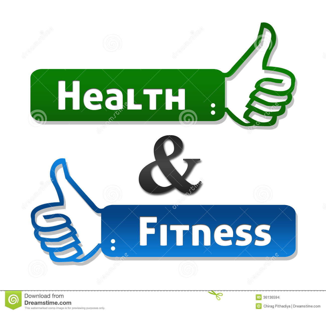 Health And Fitness Thumb Up Stock Images   Image  36136594