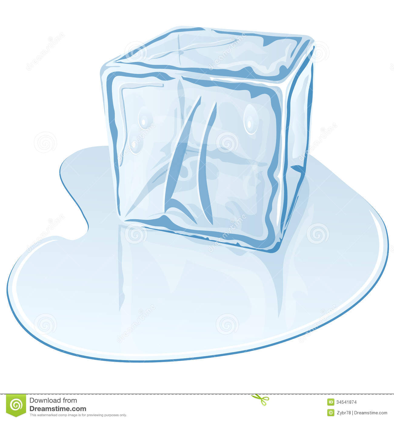 Ice Cube Stock Images   Image  34541874