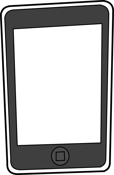 Iphone Clipart Clip Art At Clker Com   Vector Clip Art Online Royalty