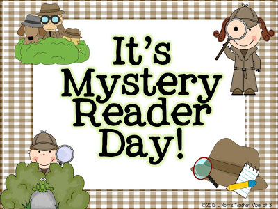 Mystery Reader Clipart On Mystery Reader Day 