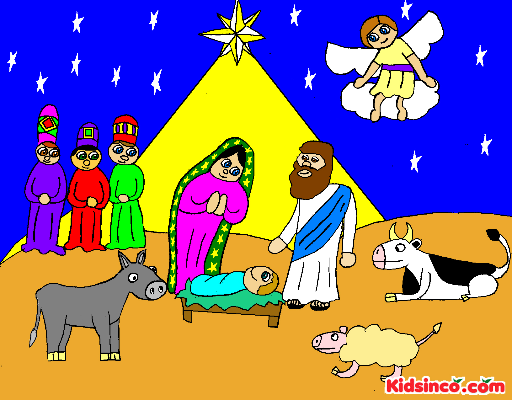Nativity Christmas Three Wise Man