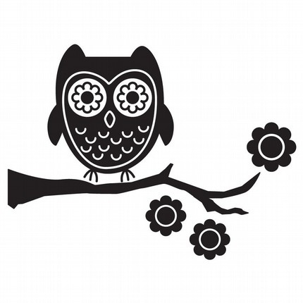 Owl Decal By Vinyl Wall Art   Flickr   Photo Sharing