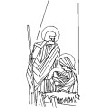 Own T Shirt With Our Free Clip Art Gallery Image Holy Family 2 Online