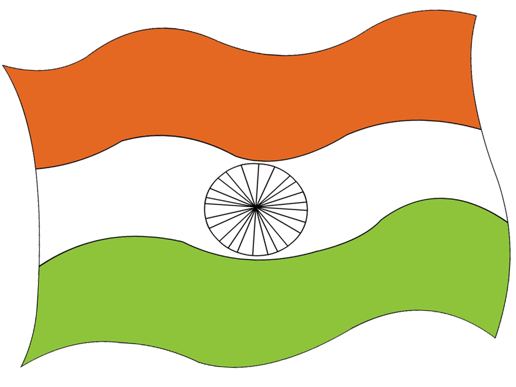Pictures To Color On Indian Independence Day