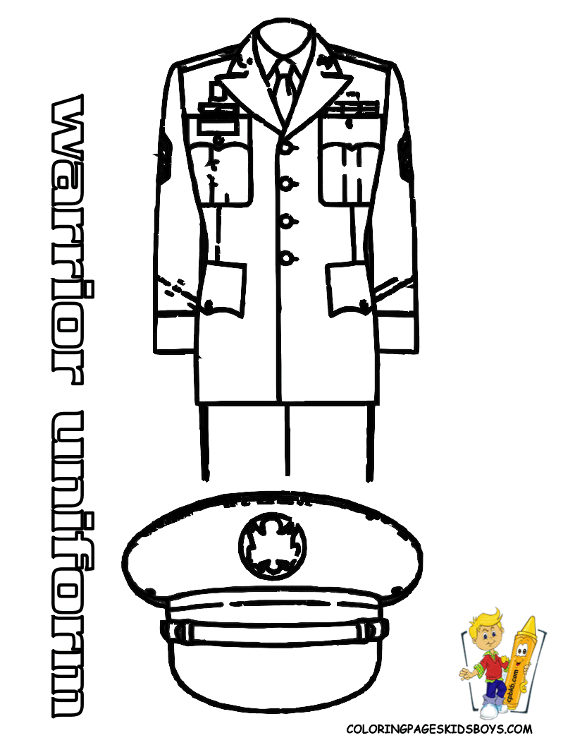 Police Officer Coloring Pages   Clipart Panda   Free Clipart Images