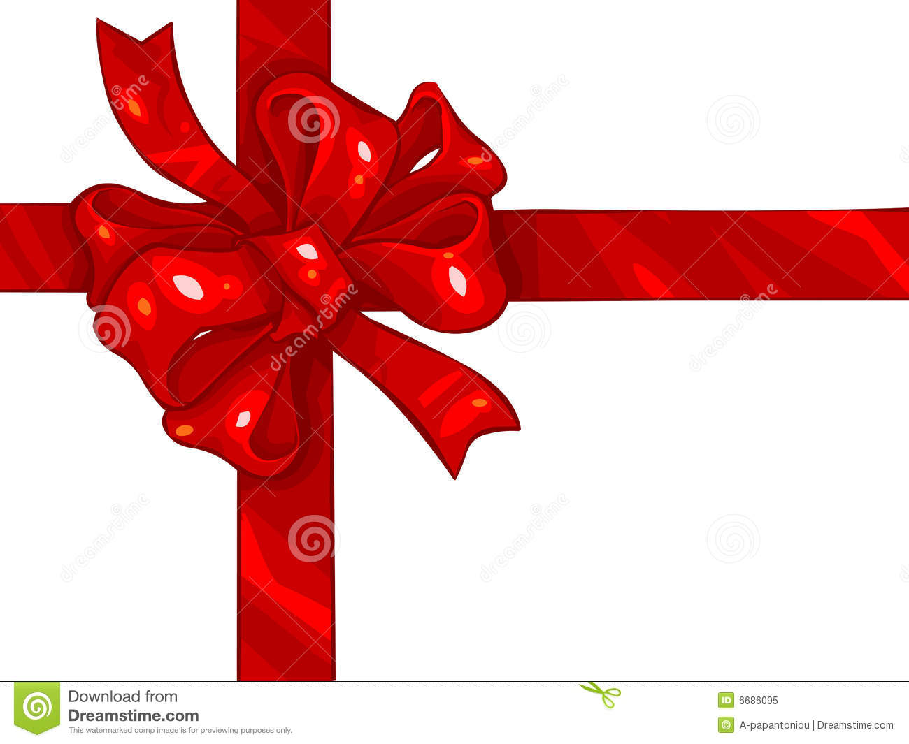 Red Gift Bow Clipart Gift Box Bow