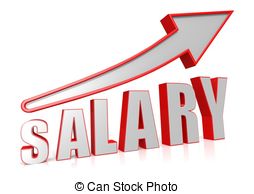 Salary Increase   Rendered Artwork With White Background