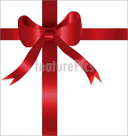 Selections Red Bow And Ribbon Illustrations Red Gift Bow Pictures