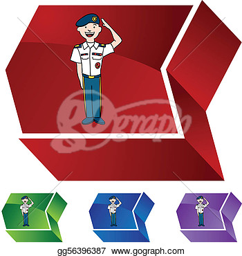 Stock Illustration   Army Uniform  Clipart Drawing Gg56396387