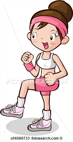 Summer Fitness Health Exercise Sports  Fotosearch   Search Clipart    