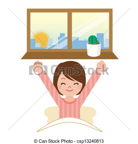 Clipart Of Ability To Wake Up Csp13240813   Search Clip Art    