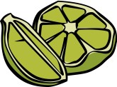 Guacamole Clipart Cut Lime Clipart