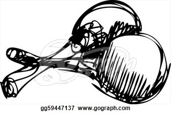 Musical Instrument Orchestra Maraca  Clipart Illustrations Gg59447137