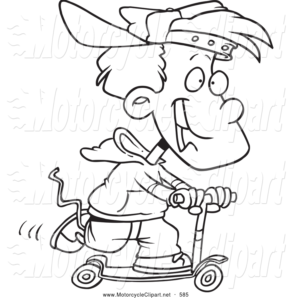 Pics Photos   And White Coloring Page Of A Boy Riding A Ladder Through    