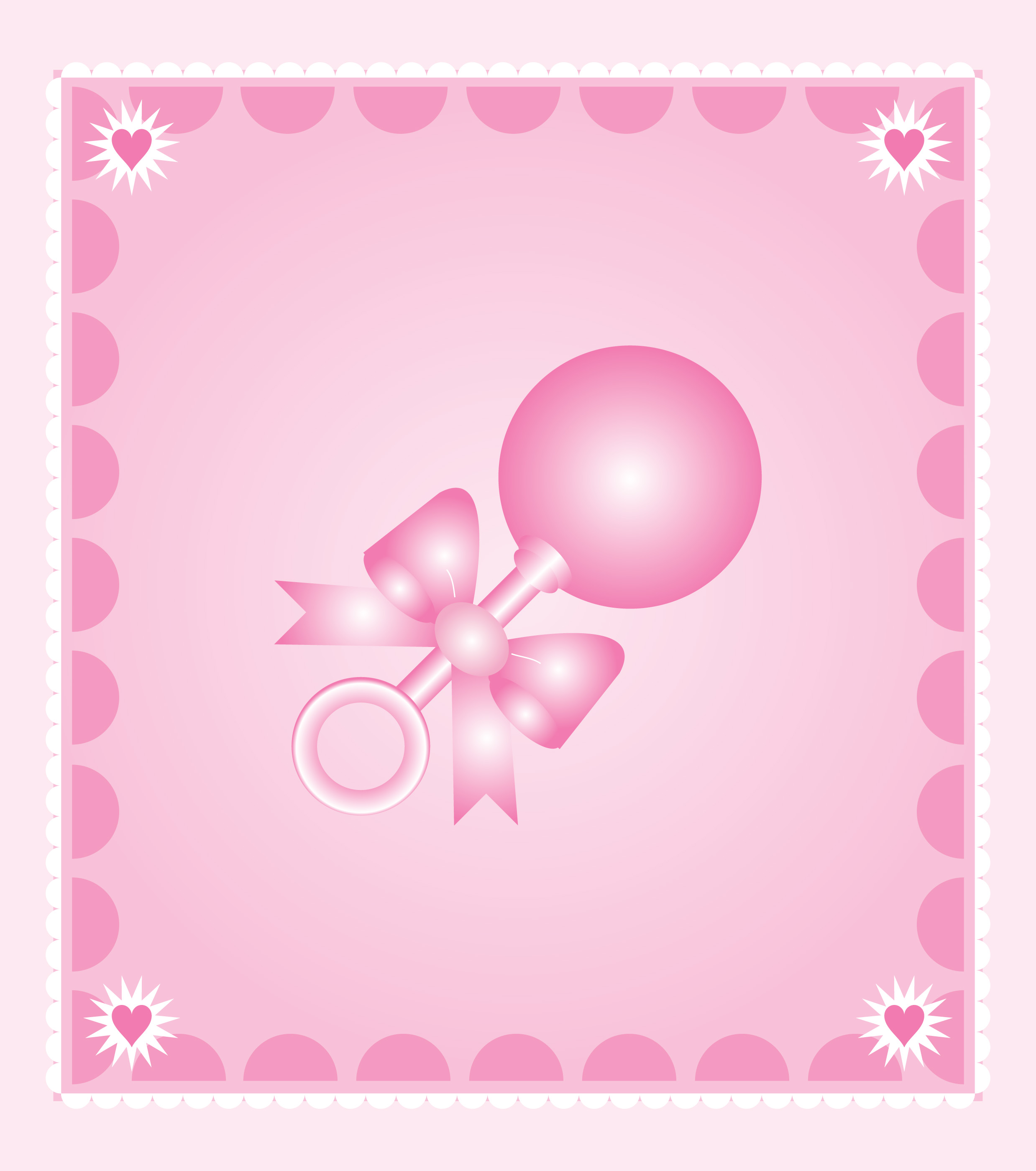 Pink Rattle Clipart Displaying 18 Images For Pink Rattle Clipart