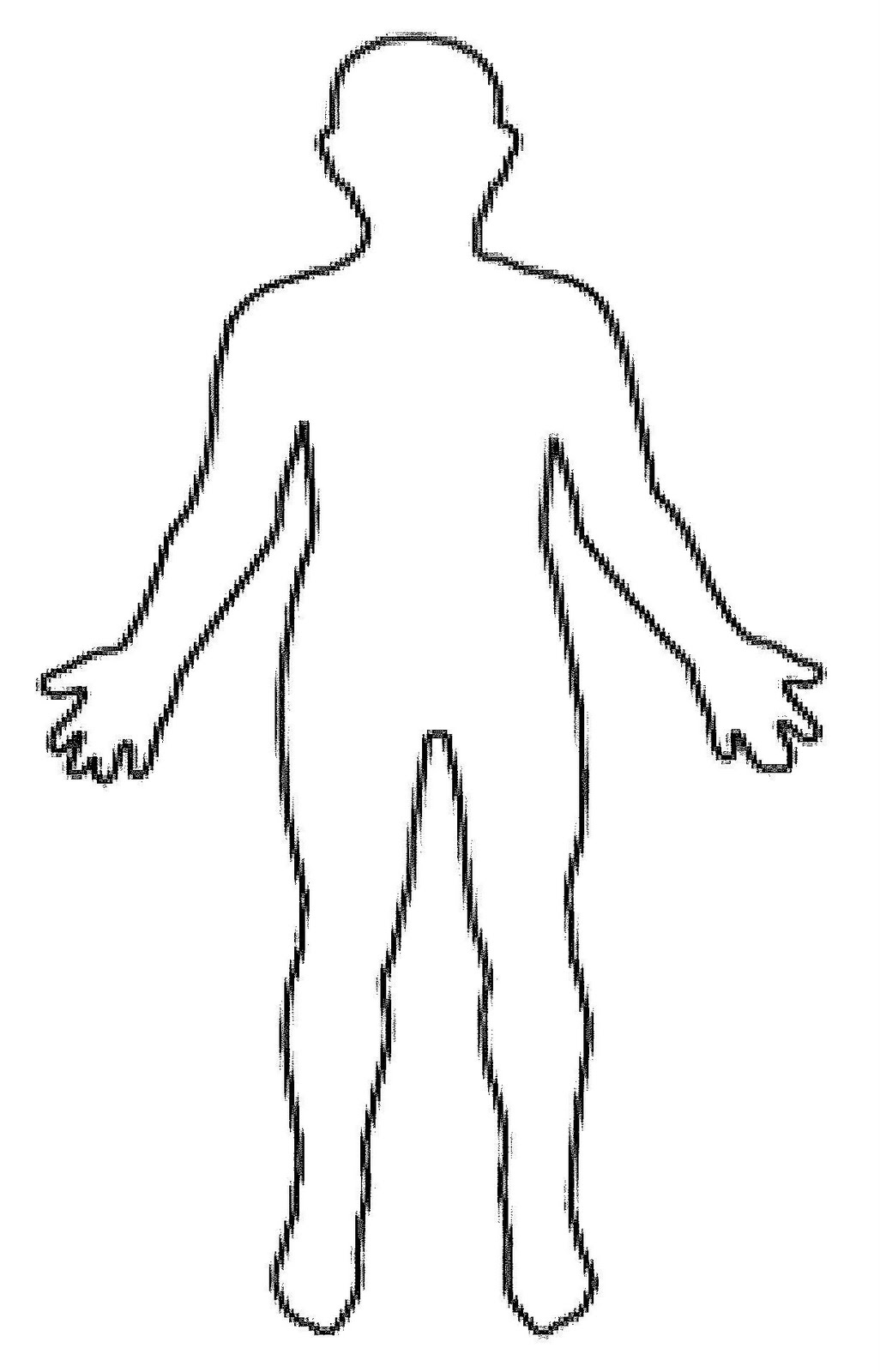 Related Pictures Human Body Outline Clipart Car Pictures
