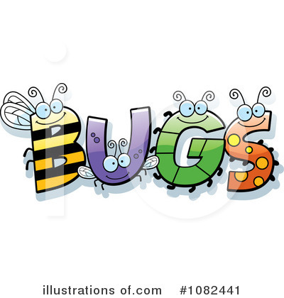 Royalty Free  Rf  Bugs Clipart Illustration By Cory Thoman   Stock