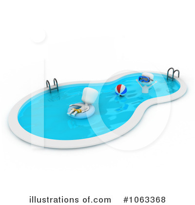Royalty Free  Rf  Swimming Pool Clipart Illustration  1063368 By Bnp