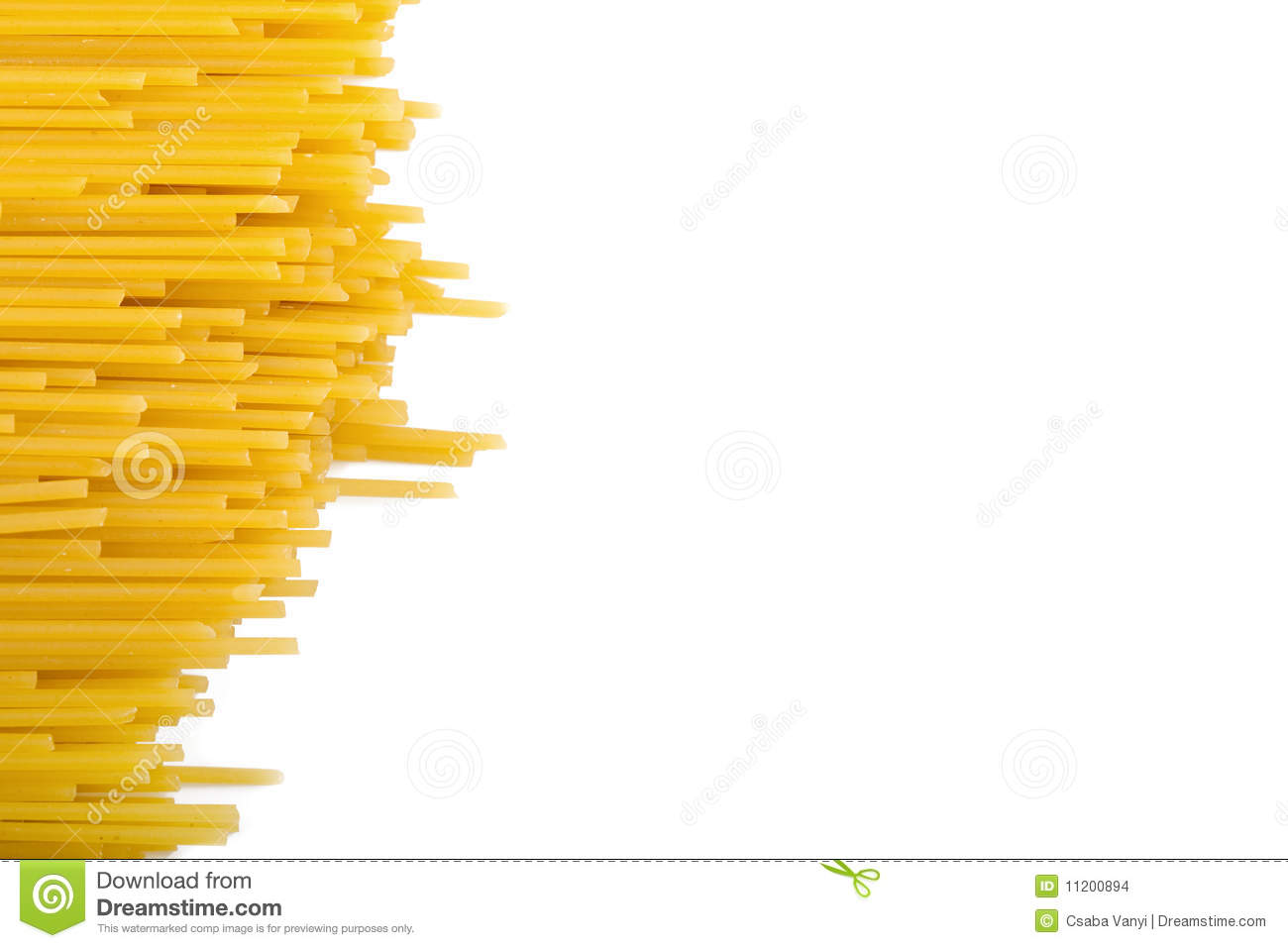 Spaghetti Border Stock Images   Image  11200894