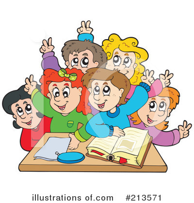 Students Clipart  213571   Illustration By Visekart