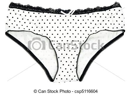 Underwear Clipart Black And White Light Feminine Panties With