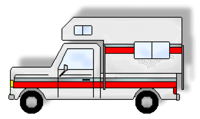 Vehicle Clip Art Of Recreation Vehicles That Includes A Silver Or Gray