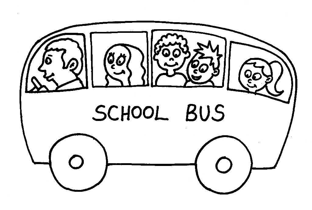 Wheels On The Bus Coloring Page   Clipart Panda   Free Clipart Images