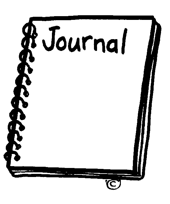 Writing Journal Clipart You Can Use A Journal To Write