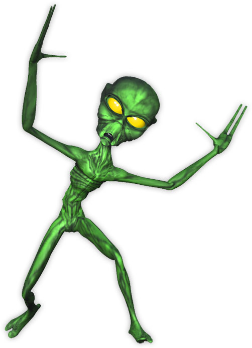 Animated Aliens Dancing   Alien Clipart