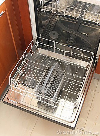 Empty Dishwasher Clip Art Front View Empty Dishwasher     