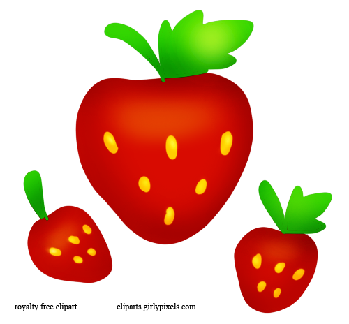 Go Back   Gallery For   Strawberry Clip Art Png