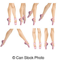On Toes Vector Clipart Royalty Free  122 Standing On Toes Clip Art