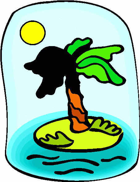 Palm Tree Island 1 Clipart   Palm Tree Island 1 Clip Art