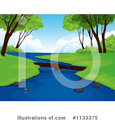 River Clipart  1133375   Illustration By Colematt