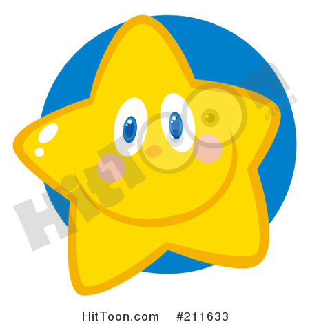 Star Clipart  211633  Friendly Star Face By Hit Toon