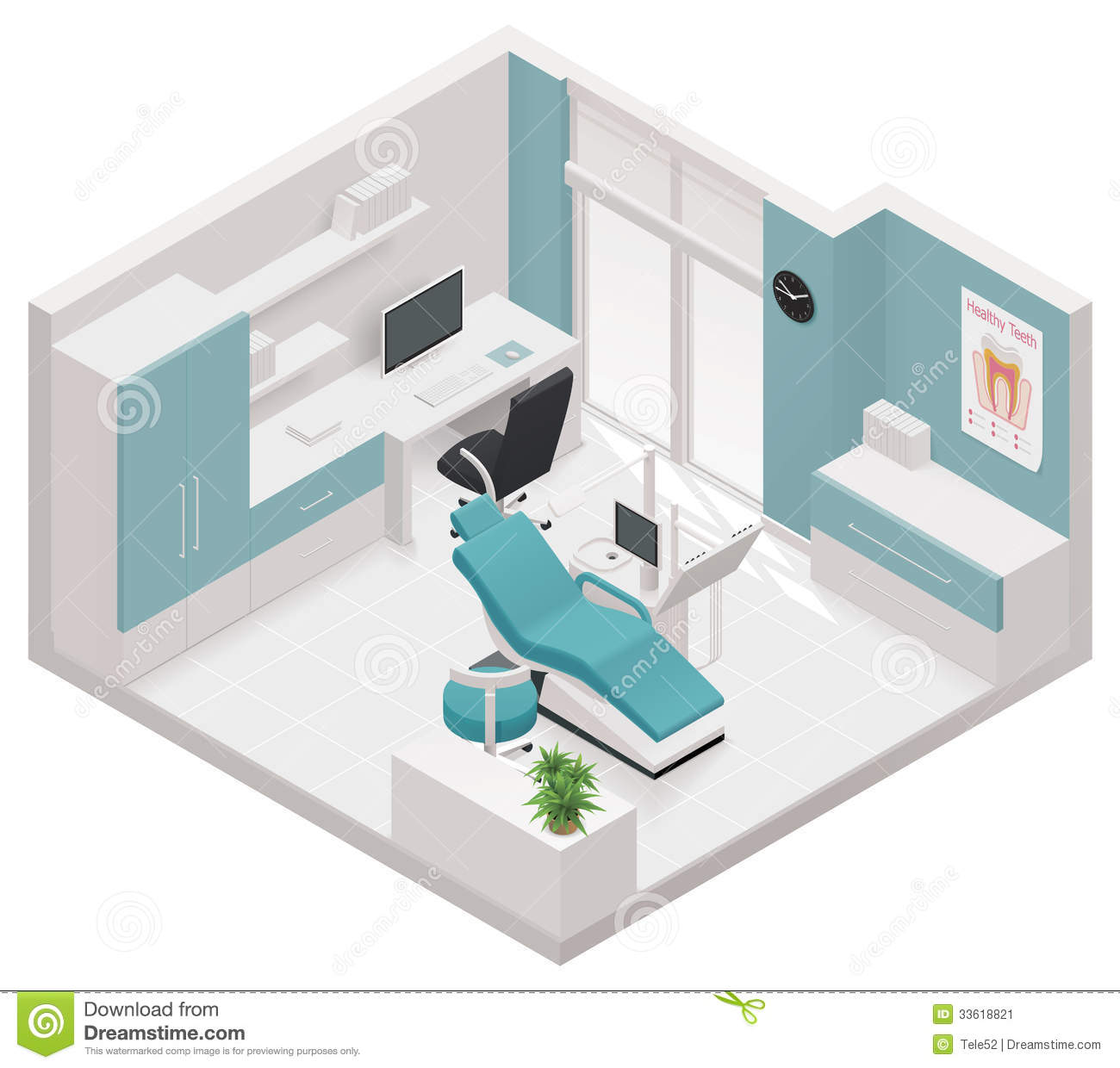 And Android Free Downloads   Dentist Clinic Vector Illustration Vector
