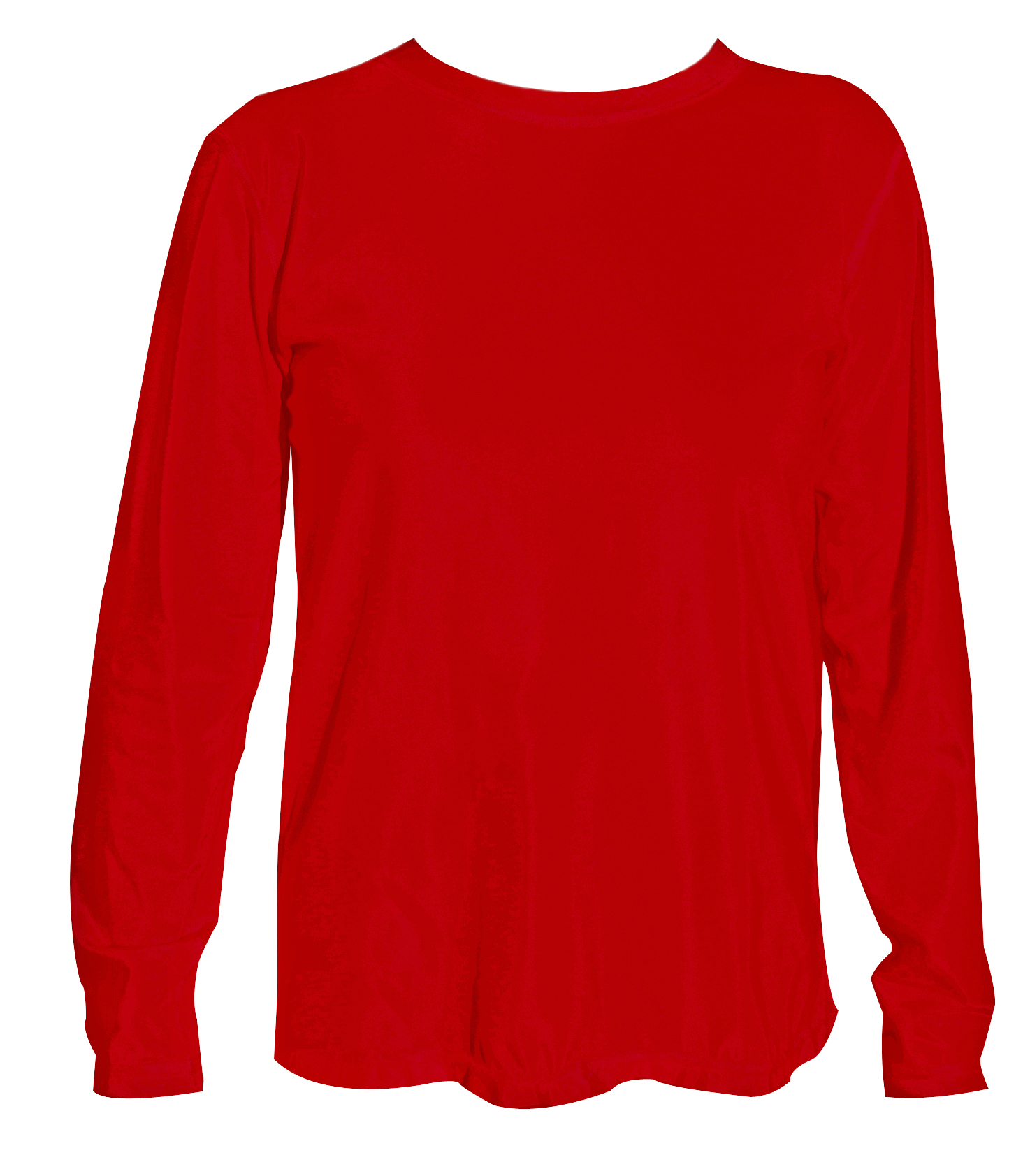 Back   Gallery For   Red Long Sleeve Shirt Clip Art