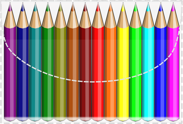 Colouring Pencils Clip Art At Clker Com   Vector Clip Art Online    