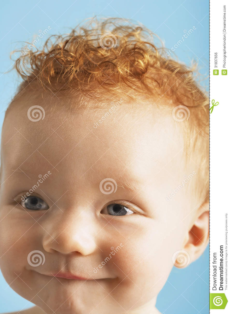 Cute Baby With Pursed Lips Royalty Free Stock Image   Image  31837656