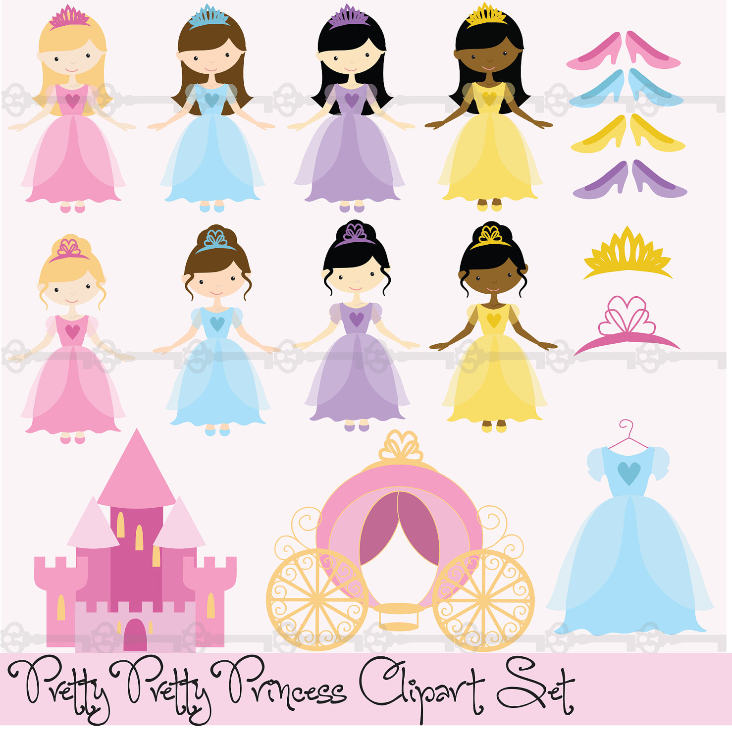 Displaying 11  Images For   Disney Princess Silhouettes Clip Art