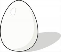 Egg Clip Art Whole Egg White Jpg