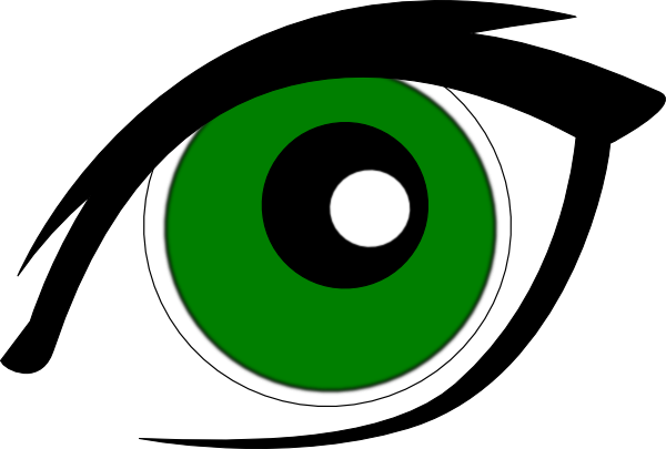Green Eyes Clip Art At Clker Com   Vector Clip Art Online Royalty