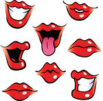 Kiss Pursed Lips Clipart Vector And Illustration  5 Kiss Pursed Lips