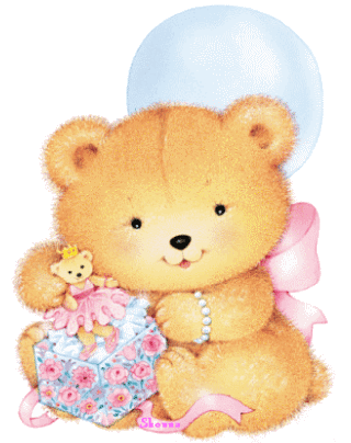 Sevimli Ay C Klar Gif Cute Teddy Bear Gifs   Renkli Duvar