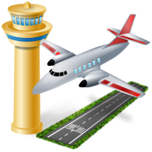 Airport Clipart 13682980591123534915airport 256 Md Png