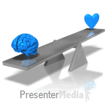 Balance Mind And Heart Powerpoint Animation