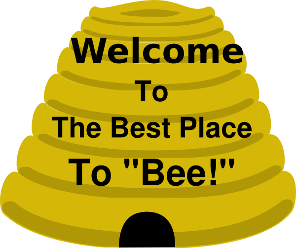 Cartoon Bee Hive Beehive Clip Art   Vector Clip