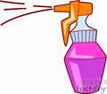 Royalty Free Green Spray Bottle Clipart Image Picture Art   128701