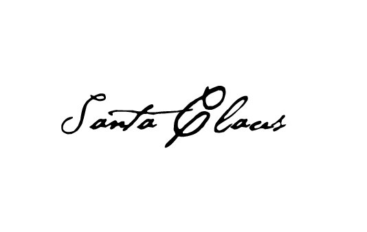 Santa Claus Signature Clipart Santa Claus Signature Rubber