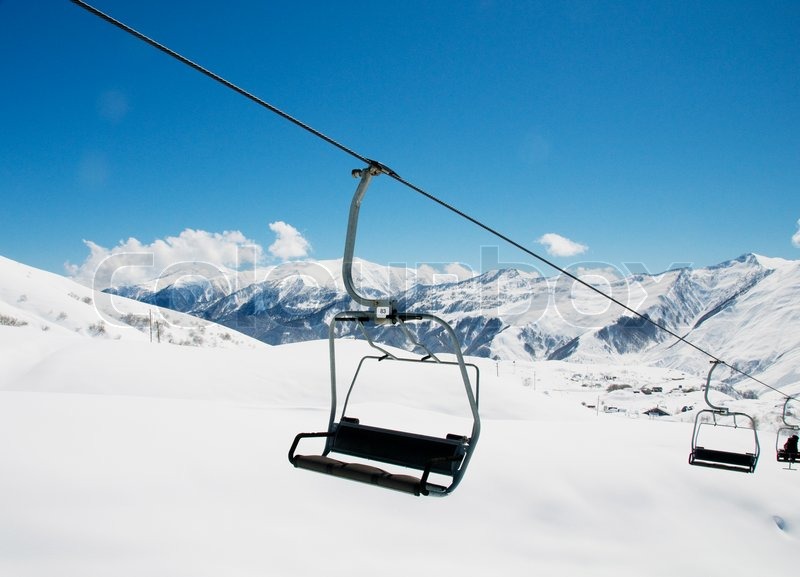 Ski Lift Chair Ski Lift Chairs On Bright